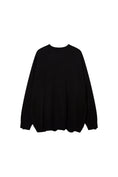 Load image into Gallery viewer, LERROI BLACK JACQUARD SWEATER BLACK