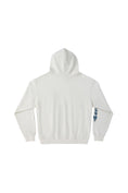 Load image into Gallery viewer, LERROI WHITE MOVIE POSTER PRINT HOODIE WHITE