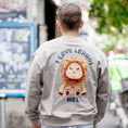 Load image into Gallery viewer, LERROI BROWN LION SWEATERSHIRT BROWN