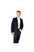 Load image into Gallery viewer, LERROI NAVY CASUE BLAZER NAVY