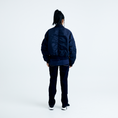 Load image into Gallery viewer, LERROI BLUE PILOT DUCK DOWN JACKET BLUE