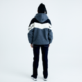 Load image into Gallery viewer, LERROI GREY MIX COL FLEECE JACKET GREY