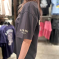 Load image into Gallery viewer, LERROI GREY FLOCK PRINT T-SHIRT GREY