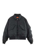 Load image into Gallery viewer, LERROI BLACK PILOT DUCK DOWN JACKET BLACK