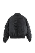 Load image into Gallery viewer, LERROI BLACK PILOT DUCK DOWN JACKET BLACK