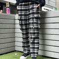 Load image into Gallery viewer, LERROI BLACK POCKET CHECK SWEATPANT BLACK