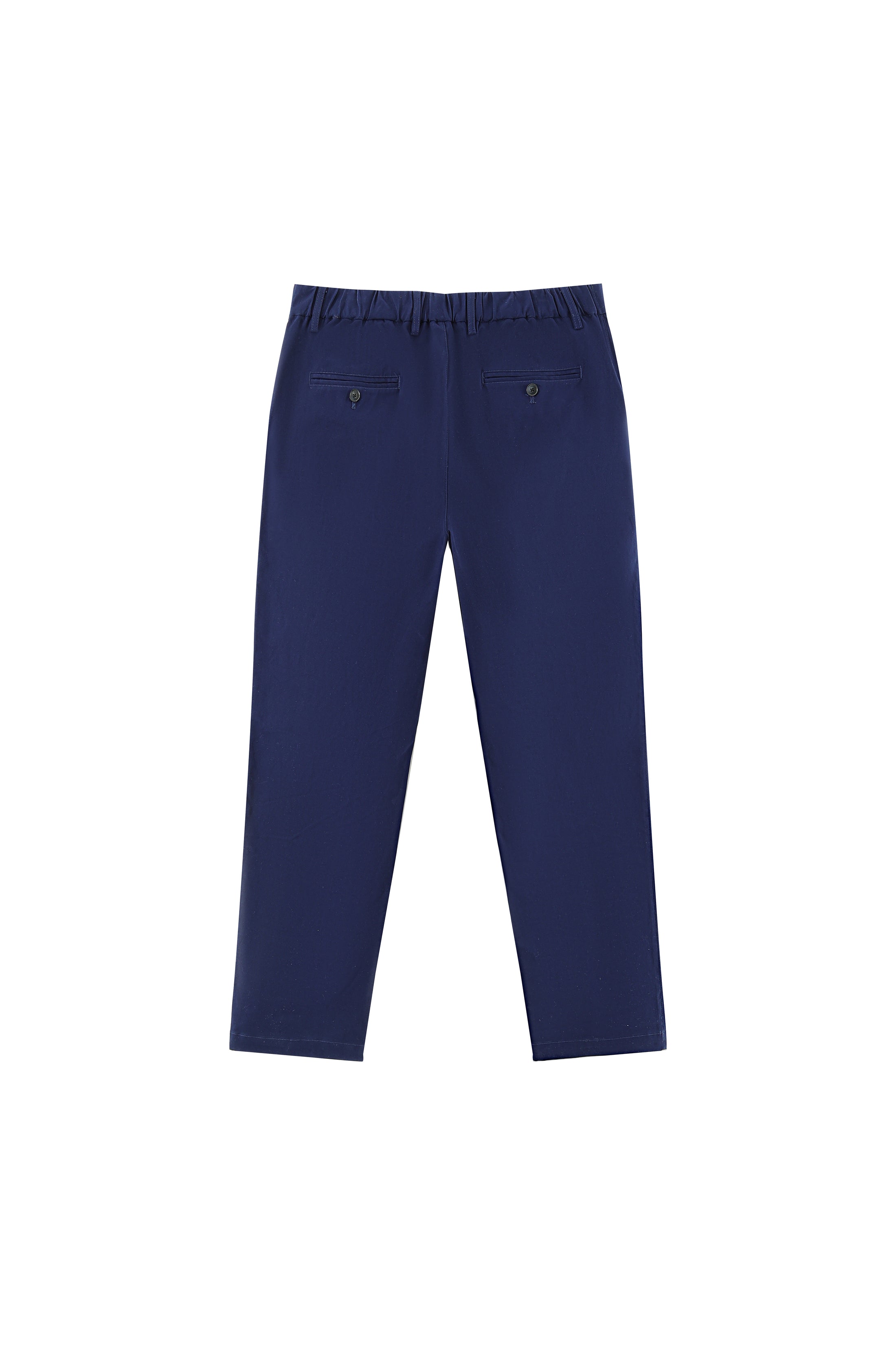 LERROI BLUE COL COTTON STRETCH CHINO BLUE