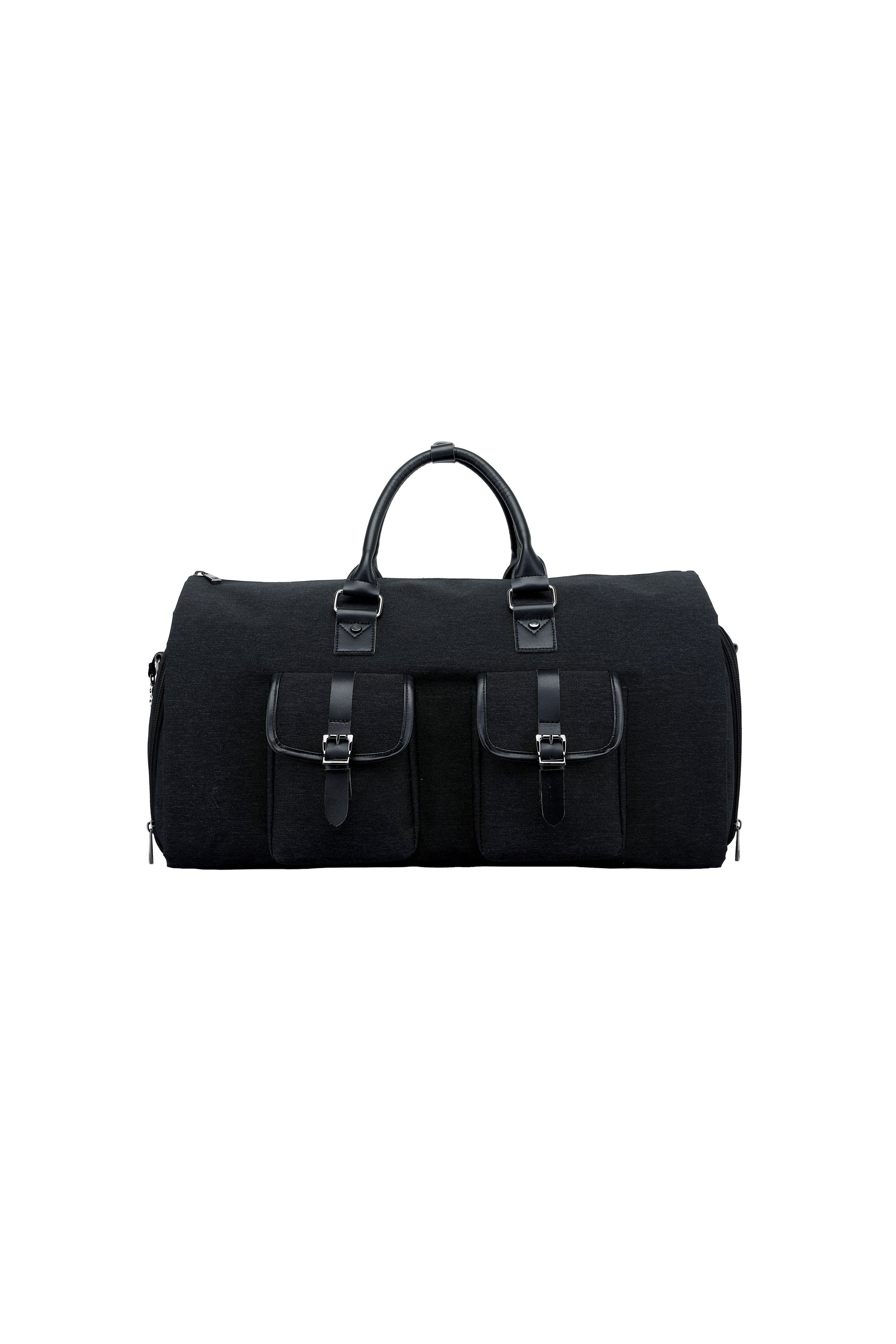 LERROI BLACK CLASSIC POLY DUFFLE BAG BLACK