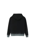 Load image into Gallery viewer, LERROI BLACK ZIP THOUGH COTTON HOODIE BLACK
