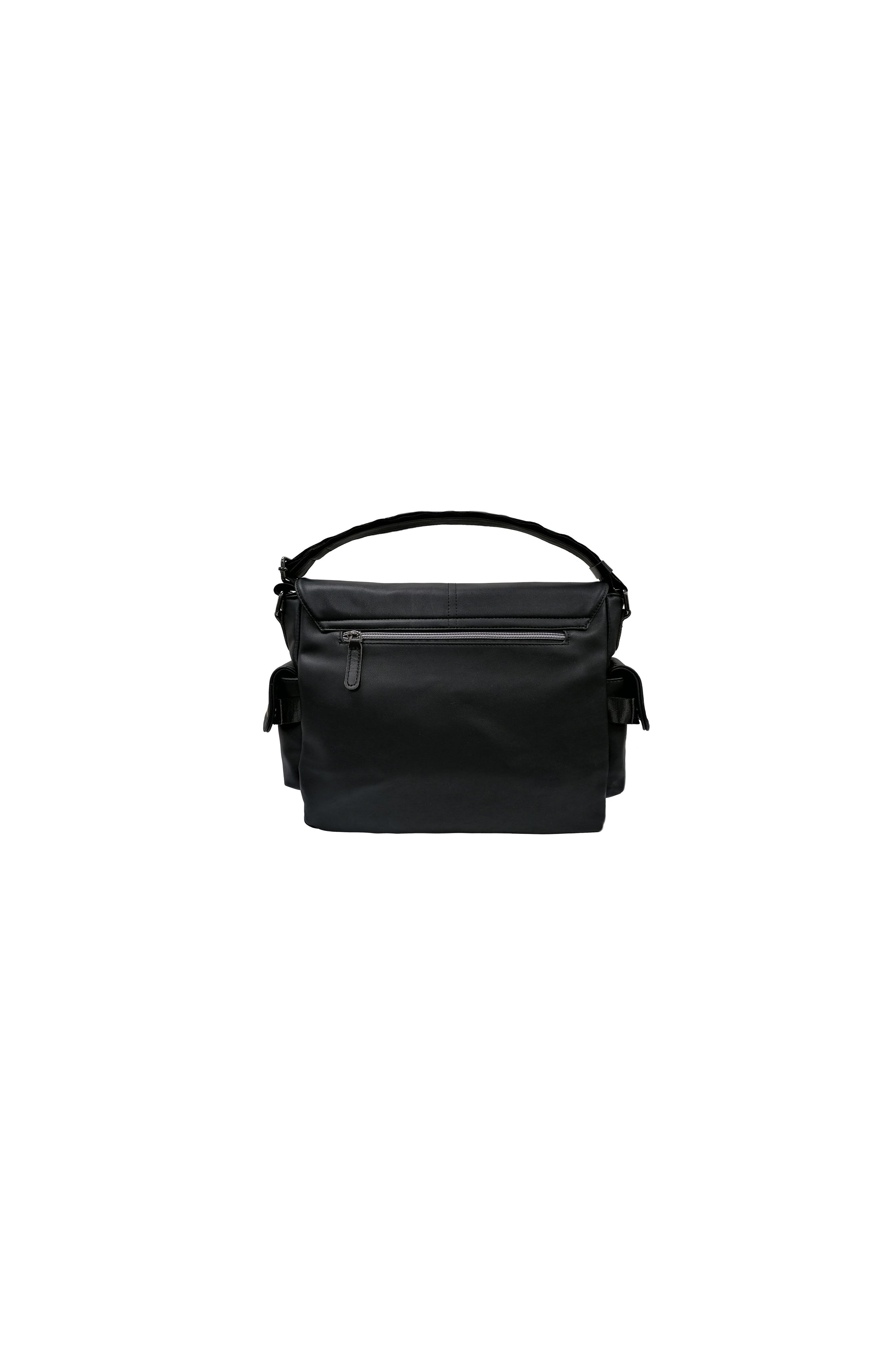 LERROI BLACK CLASSIC MESSENGER BAG BLACK