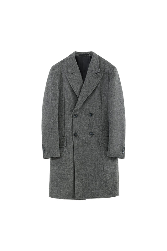 LERROI GREY BONE OVERCOAT GREY