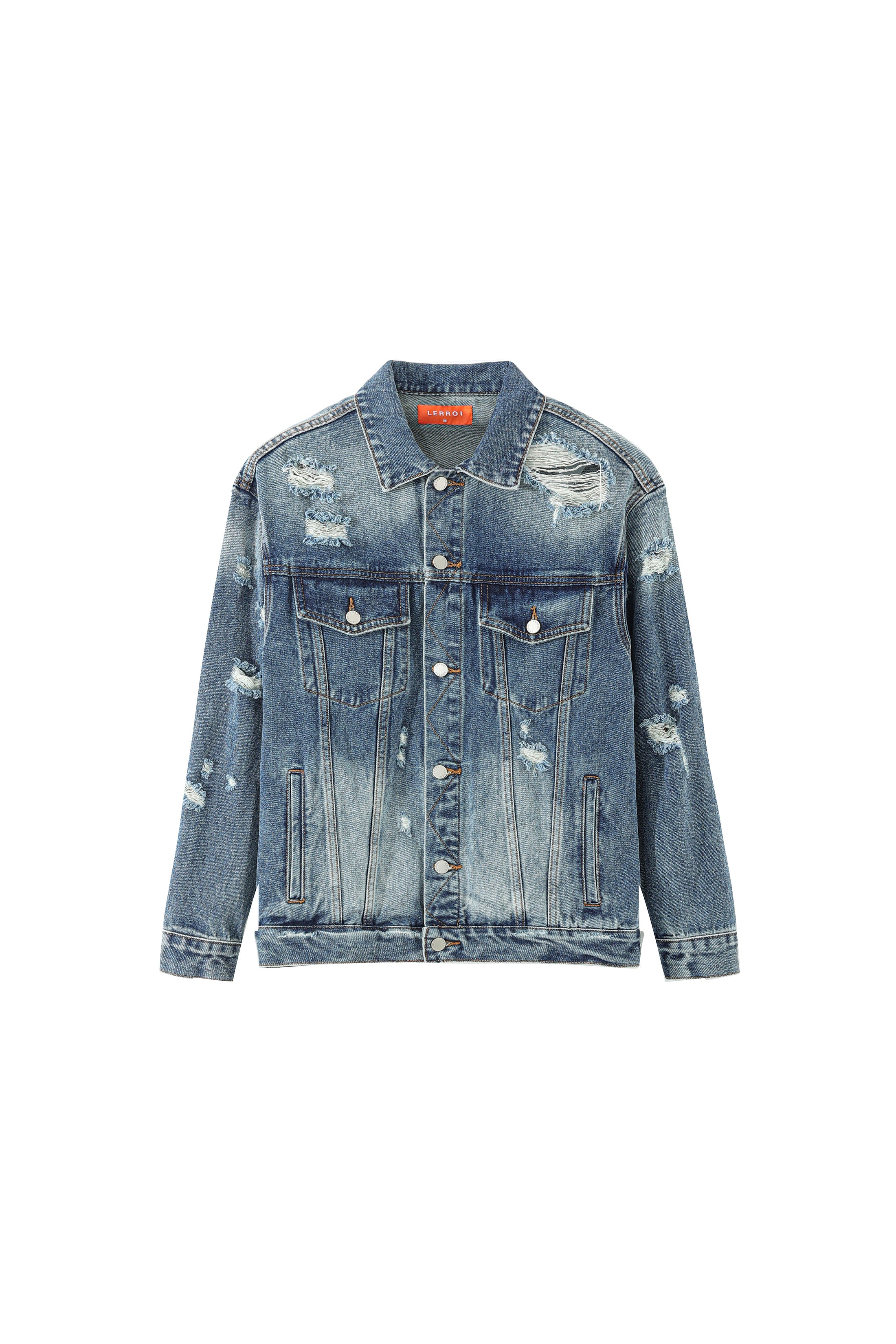 LERROI BLUE JEAN JACKET BLUE