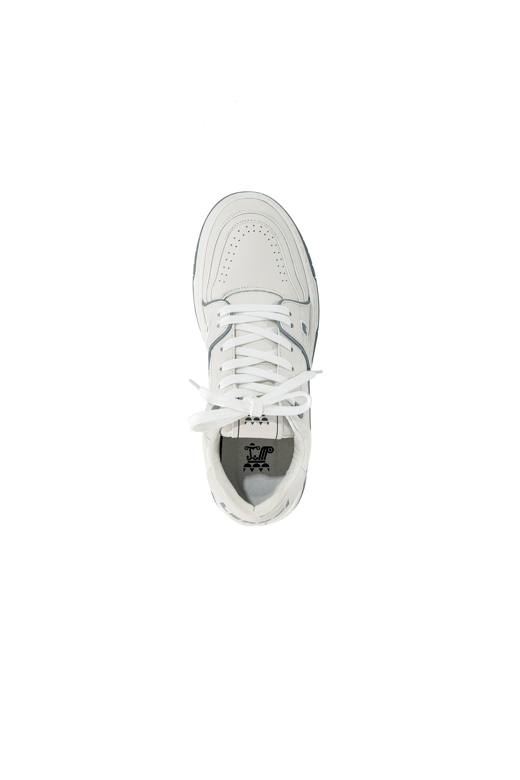 LERROI WHITE LEATHER SNEAKER WHITE