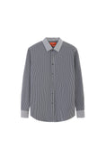 Load image into Gallery viewer, LERROI GREY 2 MIX SILM FIT SHIRT GREY
