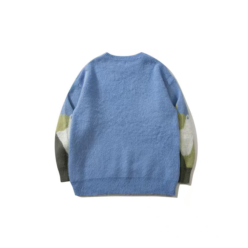 GREEN CAT SWEATER