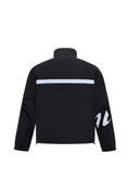 Load image into Gallery viewer, LERROI BLACK REFLECTIVE TAPE UTILITY JACKET BLACK
