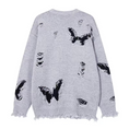 Load image into Gallery viewer, GREY BUTTERFLY FRAYED CHAIN

