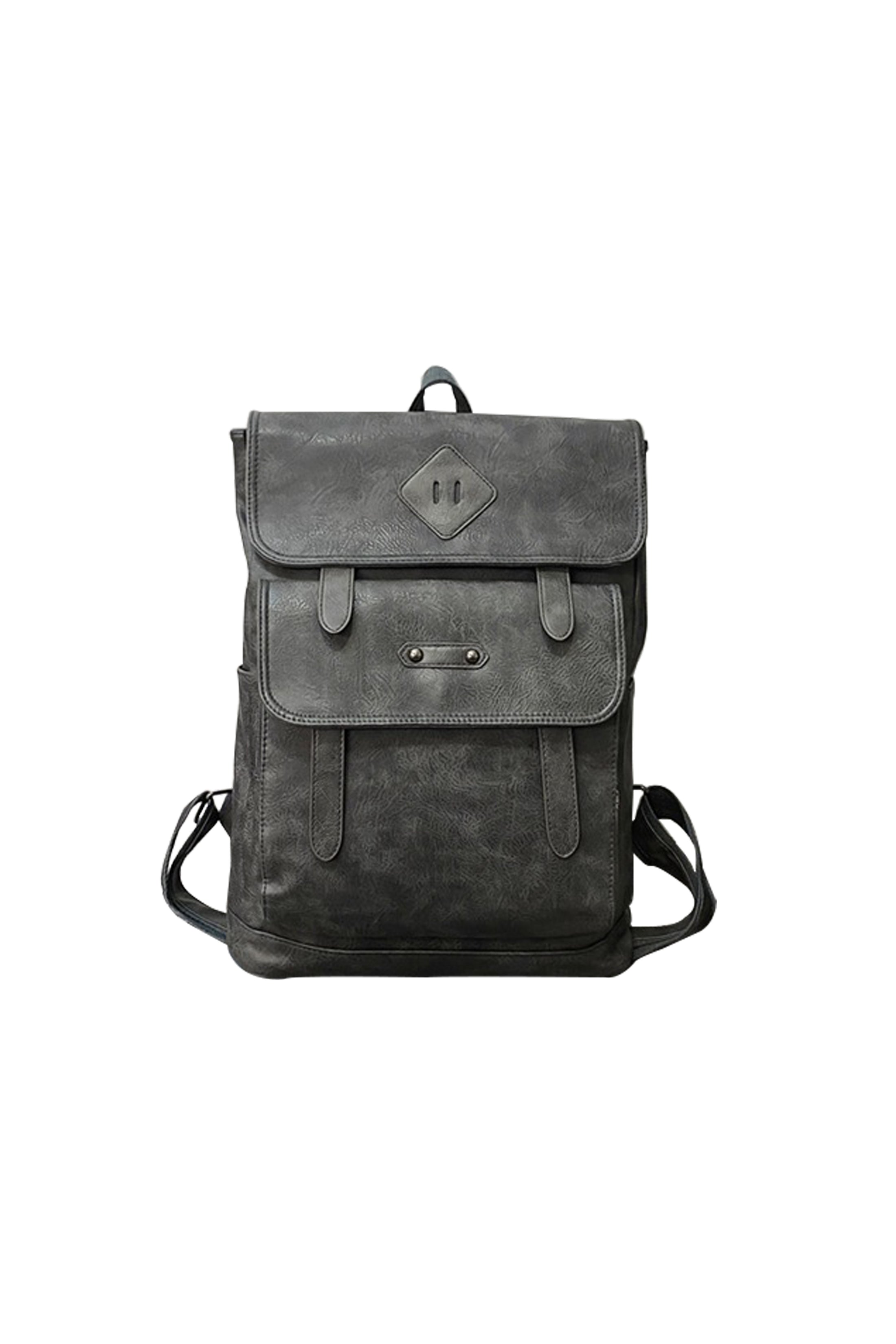 GREY RETRO TRAVEL BACKBAG GREY