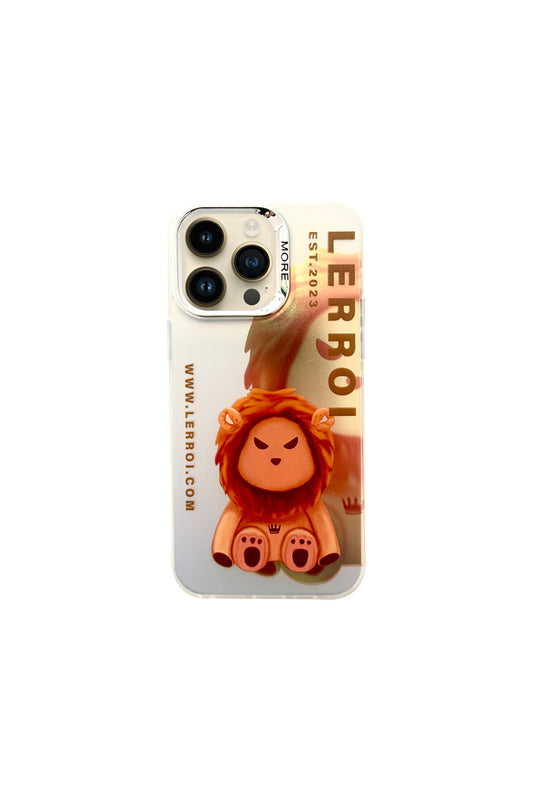 LERROI WHITE COL LION PHONE CASE WHITE