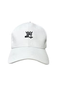 Load image into Gallery viewer, LERROI WHITE EMBROIDERY KING HAT WHITE
