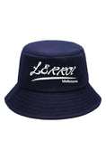 Load image into Gallery viewer, LERROI NAVY EMBROIDERY WORD LOGO HAT NAVY
