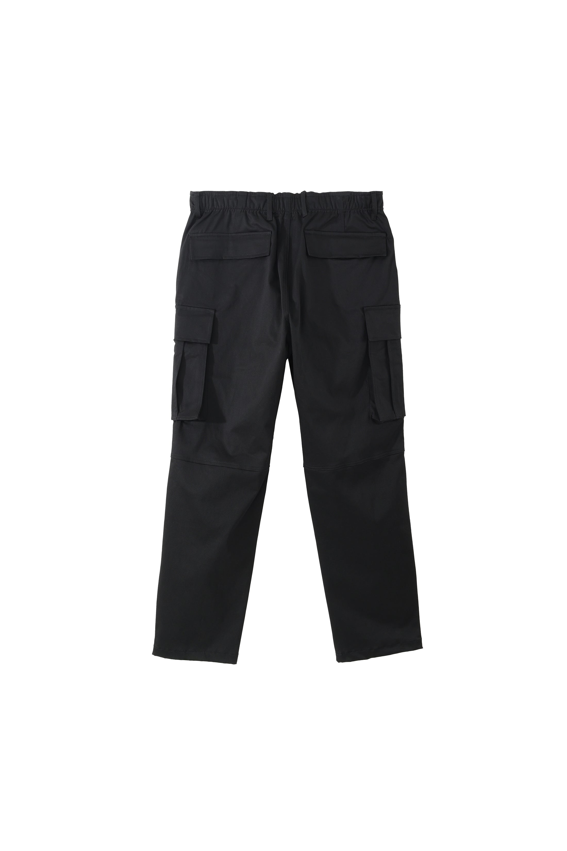 LERROI BLACK COTTON CARGO PANT BLACK