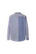 Load image into Gallery viewer, LERROI BLUE 3 MIX SILM FIT SHIRT BLUE
