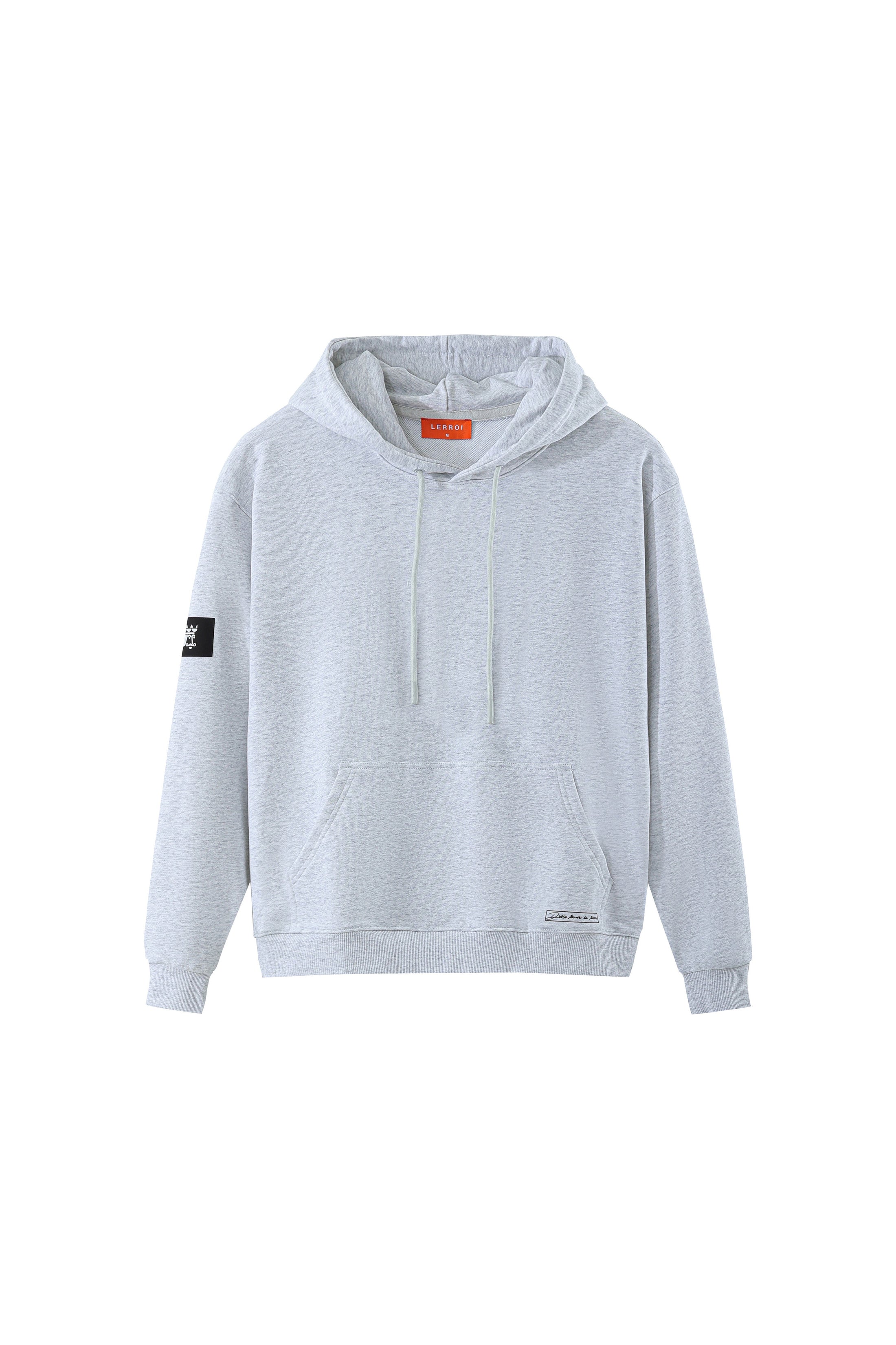 LERROI GREY BOX SOLOGEN HOODIE GREY