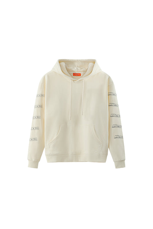 LERROI CREAM SIDE BOX SOLOGEN HOODIE CREAM