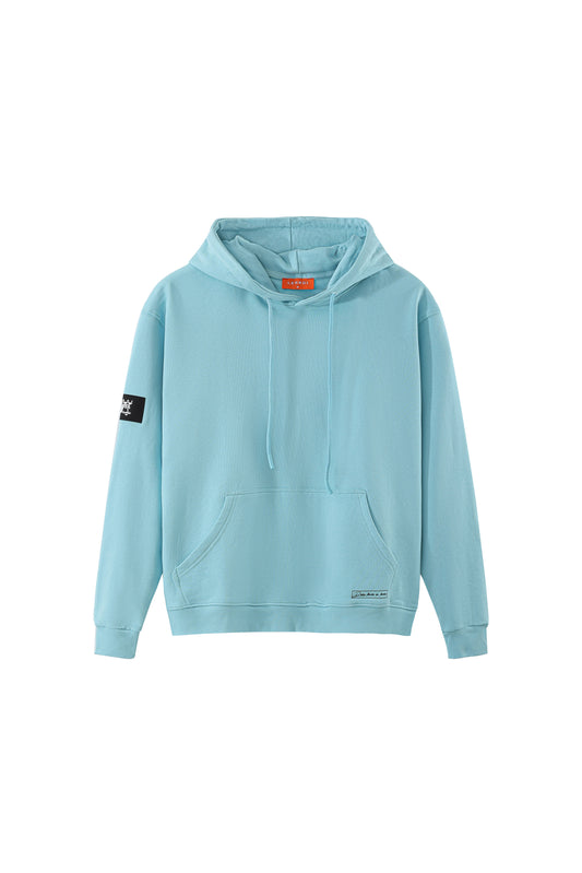 LERROI BLUE BOX SOLSGEN HOODIE BLUE