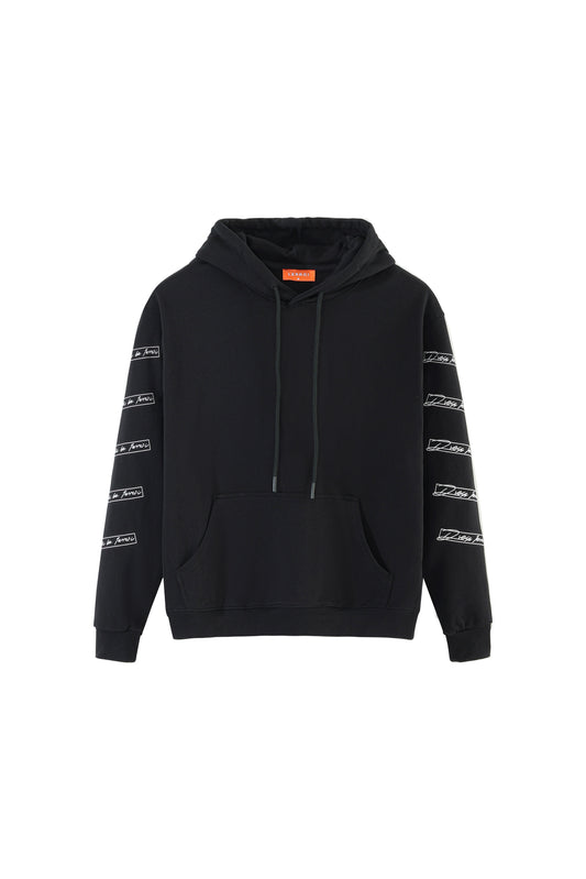 LERROI BLACK SIDE BOX SOLOGEN HOODIE BLACK