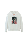 Load image into Gallery viewer, LERROI WHITE PUZZLE PAINTING HOODIE WHITE
