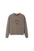 Load image into Gallery viewer, LERROI BROWN LION SWEATERSHIRT BROWN
