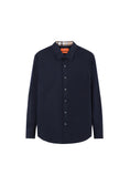 Load image into Gallery viewer, LERROI NAVY WITH CHECK NEC SHIRT NAVY
