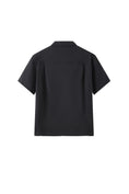 Load image into Gallery viewer, LERROI BLACK SHORT SLE OVERSHIRT BLACK
