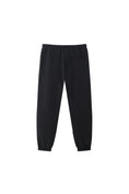 Load image into Gallery viewer, LERROI BLACK RUNNING LETTER PRINT SWEATPANT BLACK
