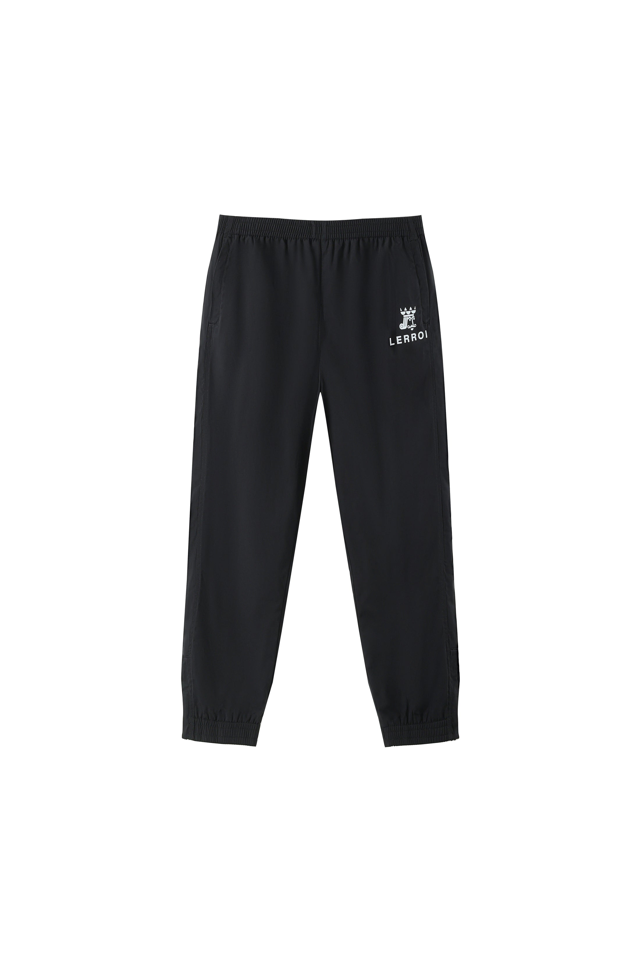 LERROI BLACK NYLON SPORT PANT BLACK