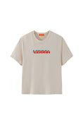 Load image into Gallery viewer, LERROI CREAM COL PRINT T-SHIRT CREAM
