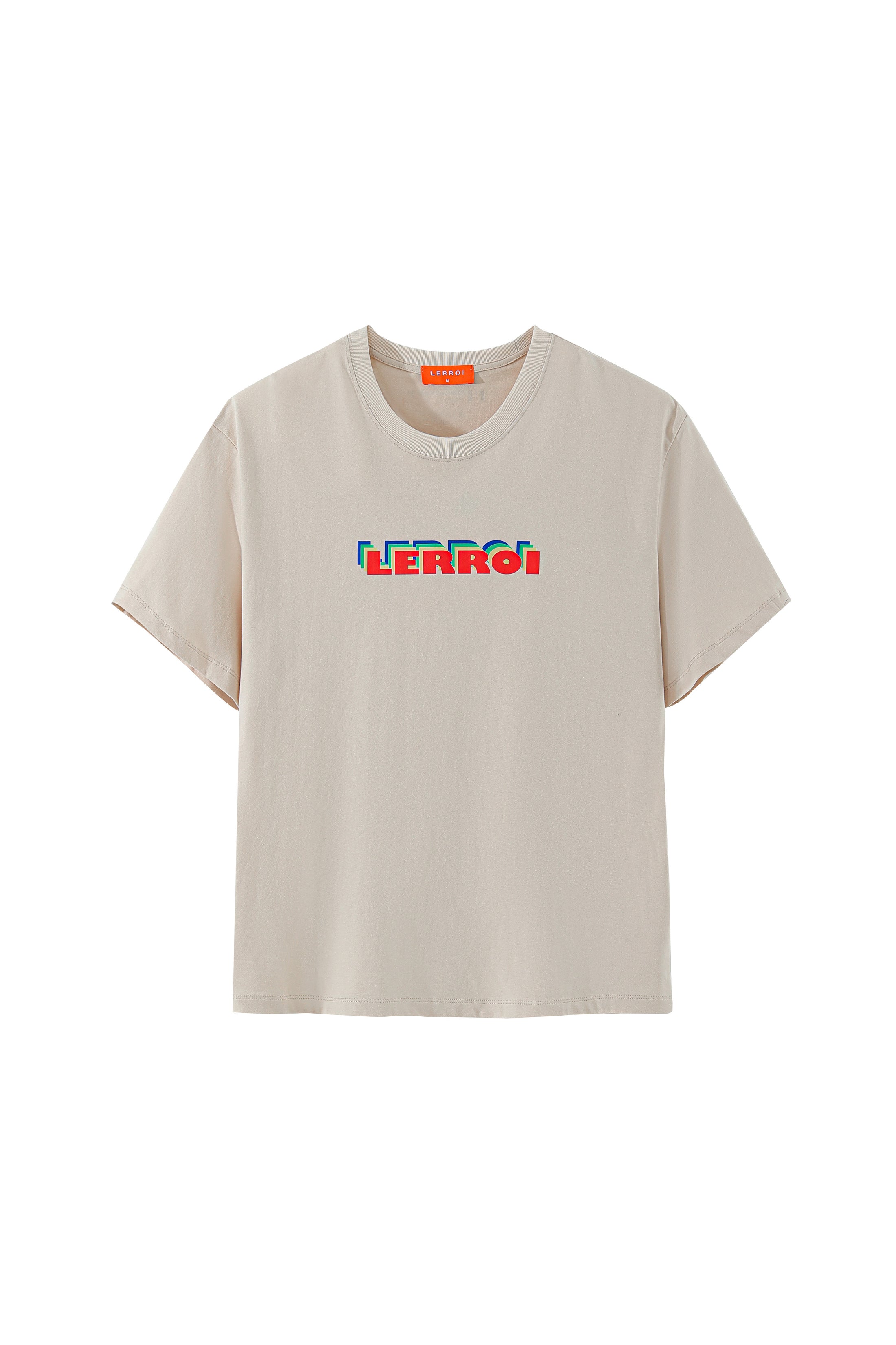 LERROI CREAM COL PRINT T-SHIRT CREAM