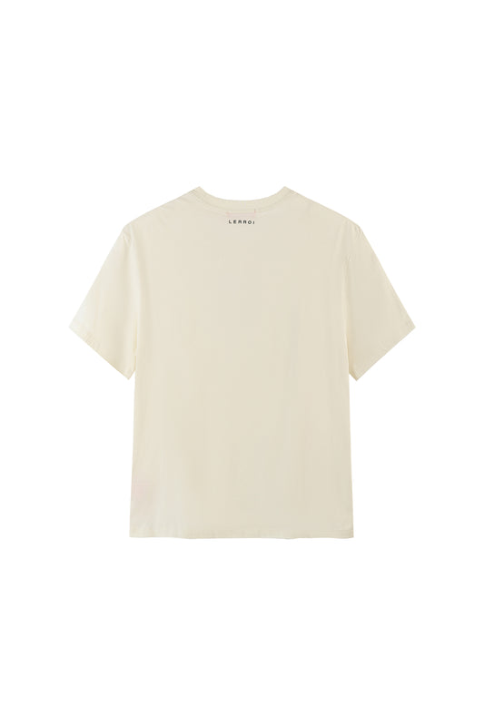 LERROI CREAM KING T-SHIRT CREAM