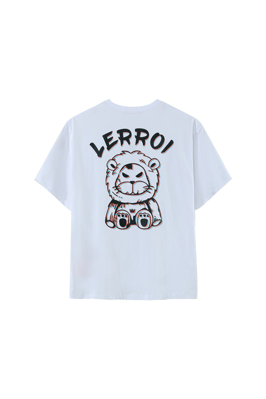 LERROI WHITE WORD LION T-SHIRT WHITE