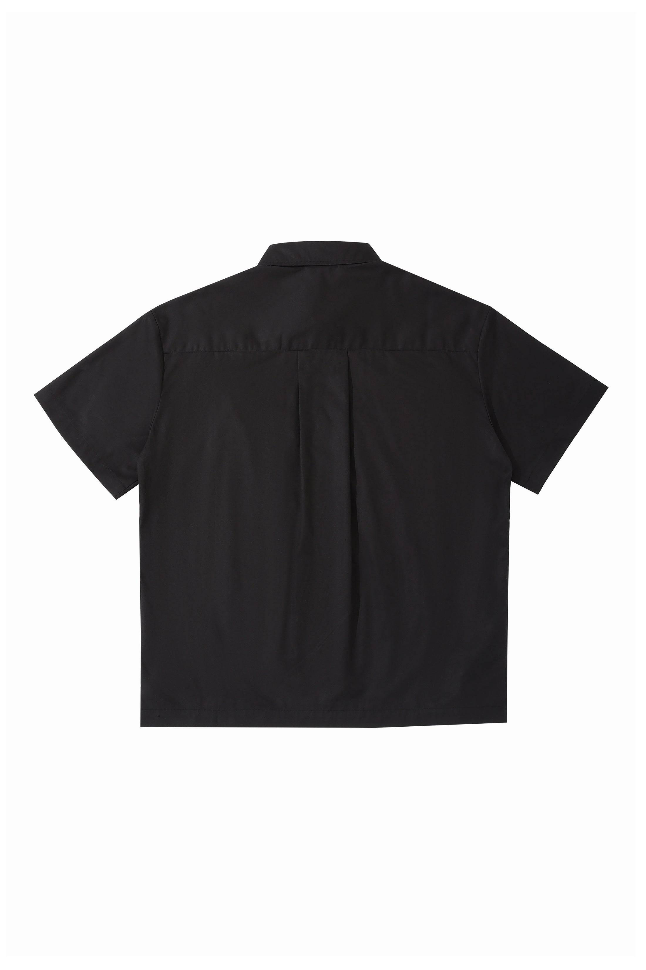 LERROI BLACK MIX COL OVERSHIRT BLACK