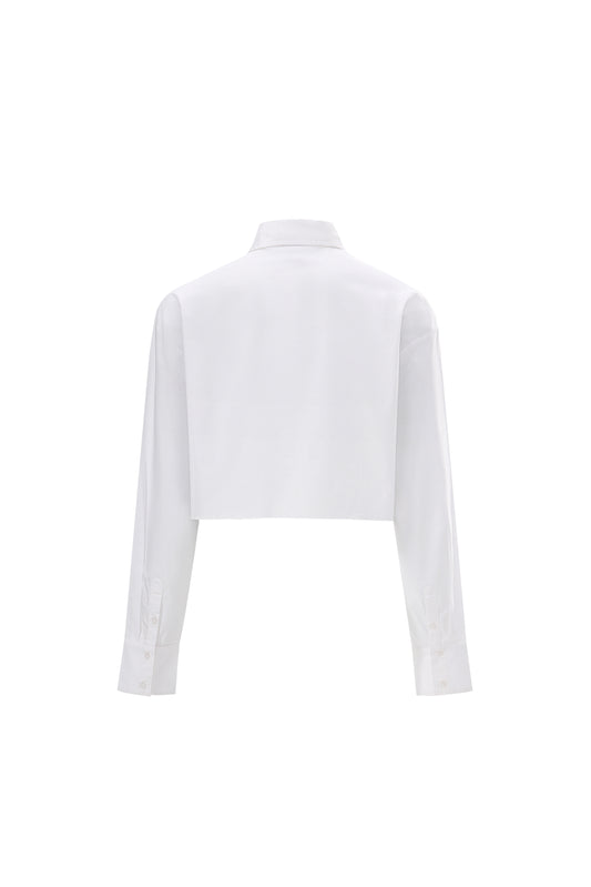 LERROI WHITE DECONSTRUCTED SHIRT WHITE