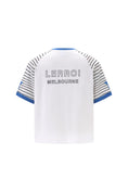 Load image into Gallery viewer, LERROI WHITE PATCHWORK STAR BUNNY T-SHIRT WHITE
