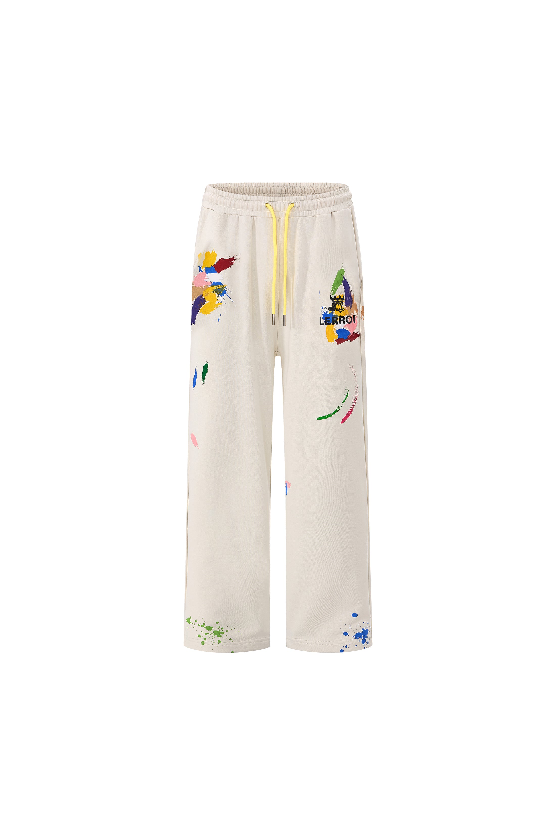 LERROI WHITE OIL PAINTED PANT WHITE