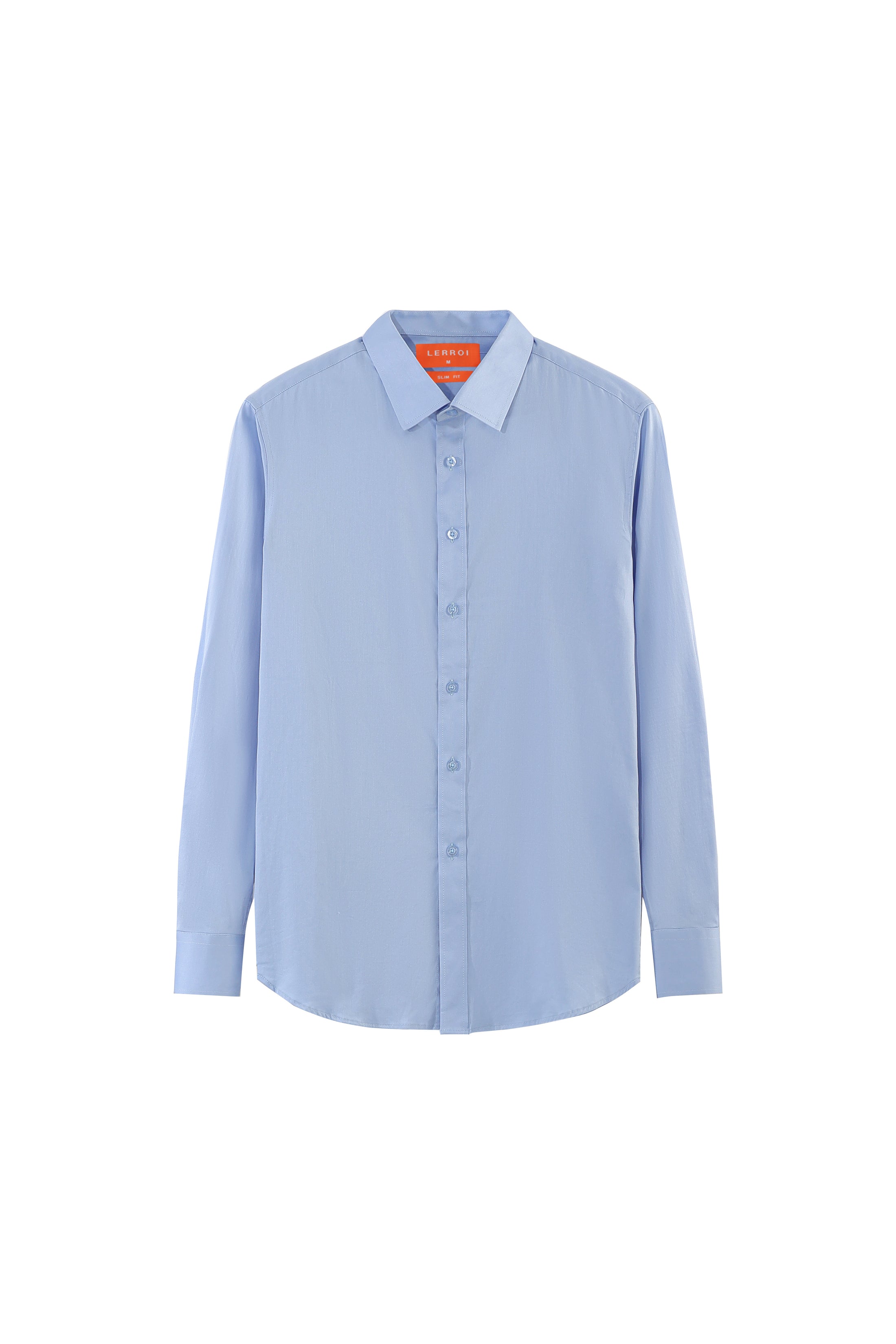 LERROI BLUE SILM FIT SHIRT BLUE