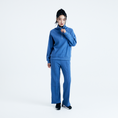 Load image into Gallery viewer, LERROI BLUE SILM SWEATPANT BLUE
