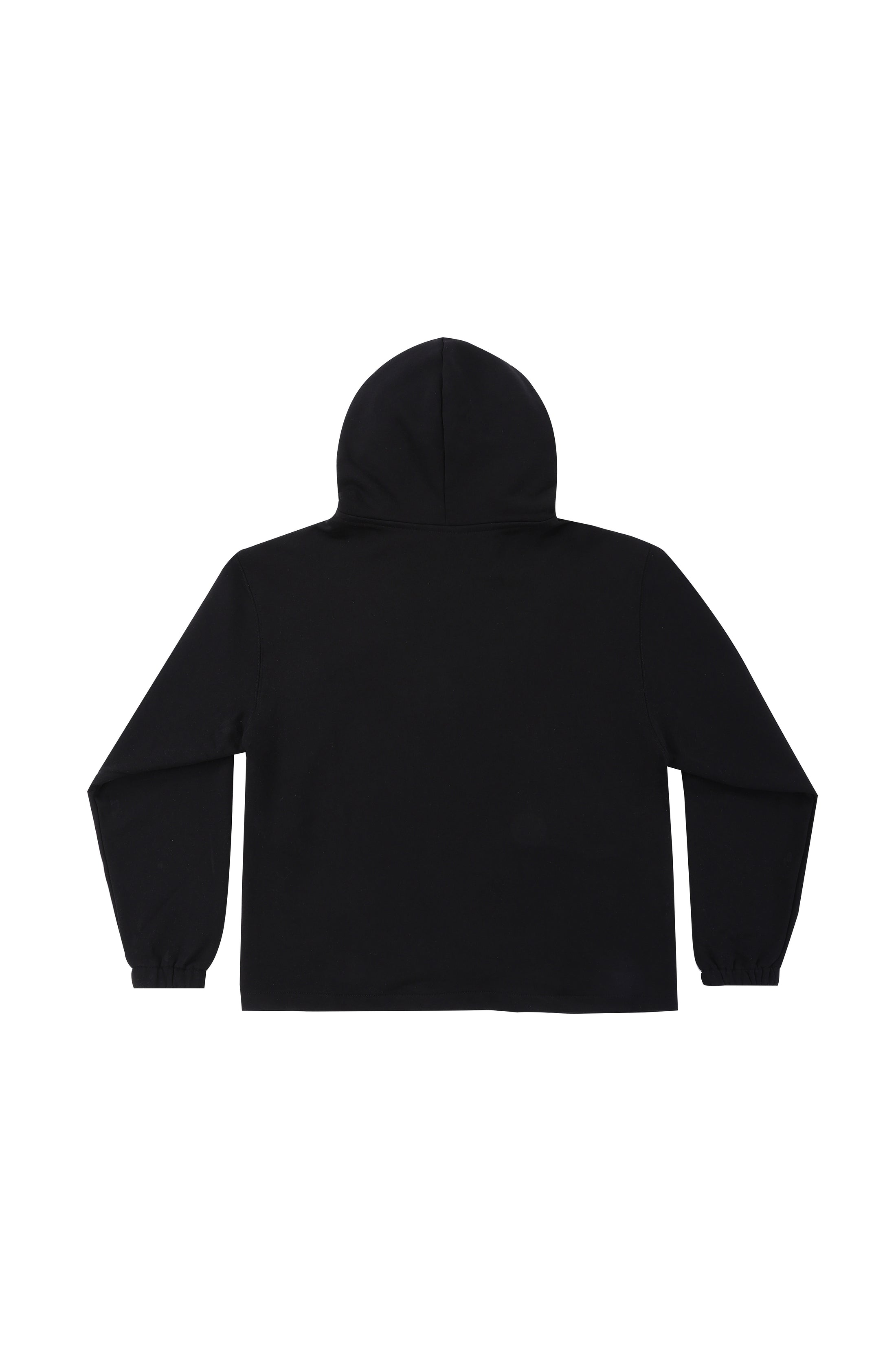 LERROI BLACK LOGO PRINTED HOODIE BLACK