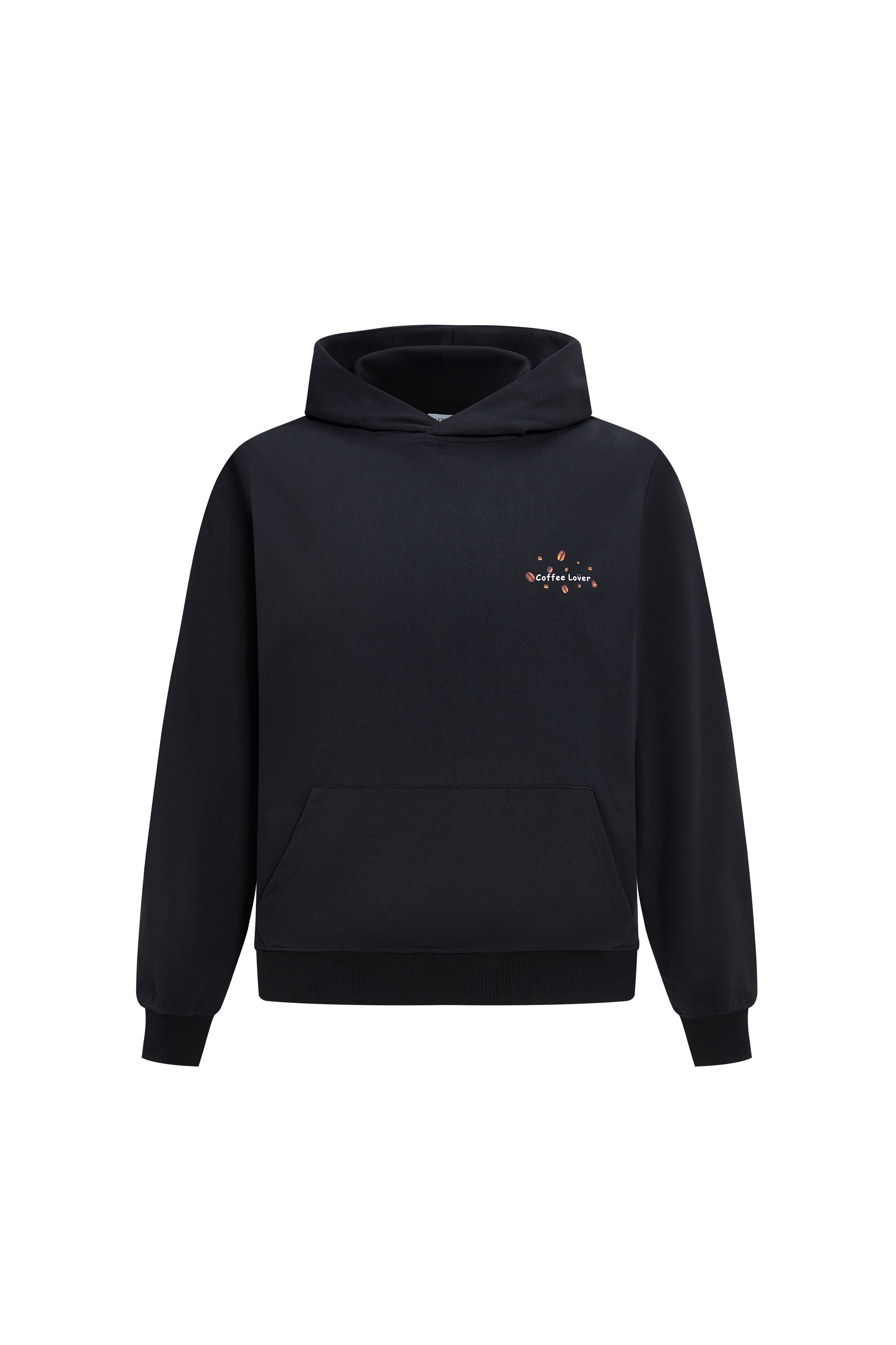 LERROI BLACK LION LATTE ART HOODIE BLACK