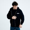 Load image into Gallery viewer, LERROI BLACK COL LERROI LION HOODIE BLACK
